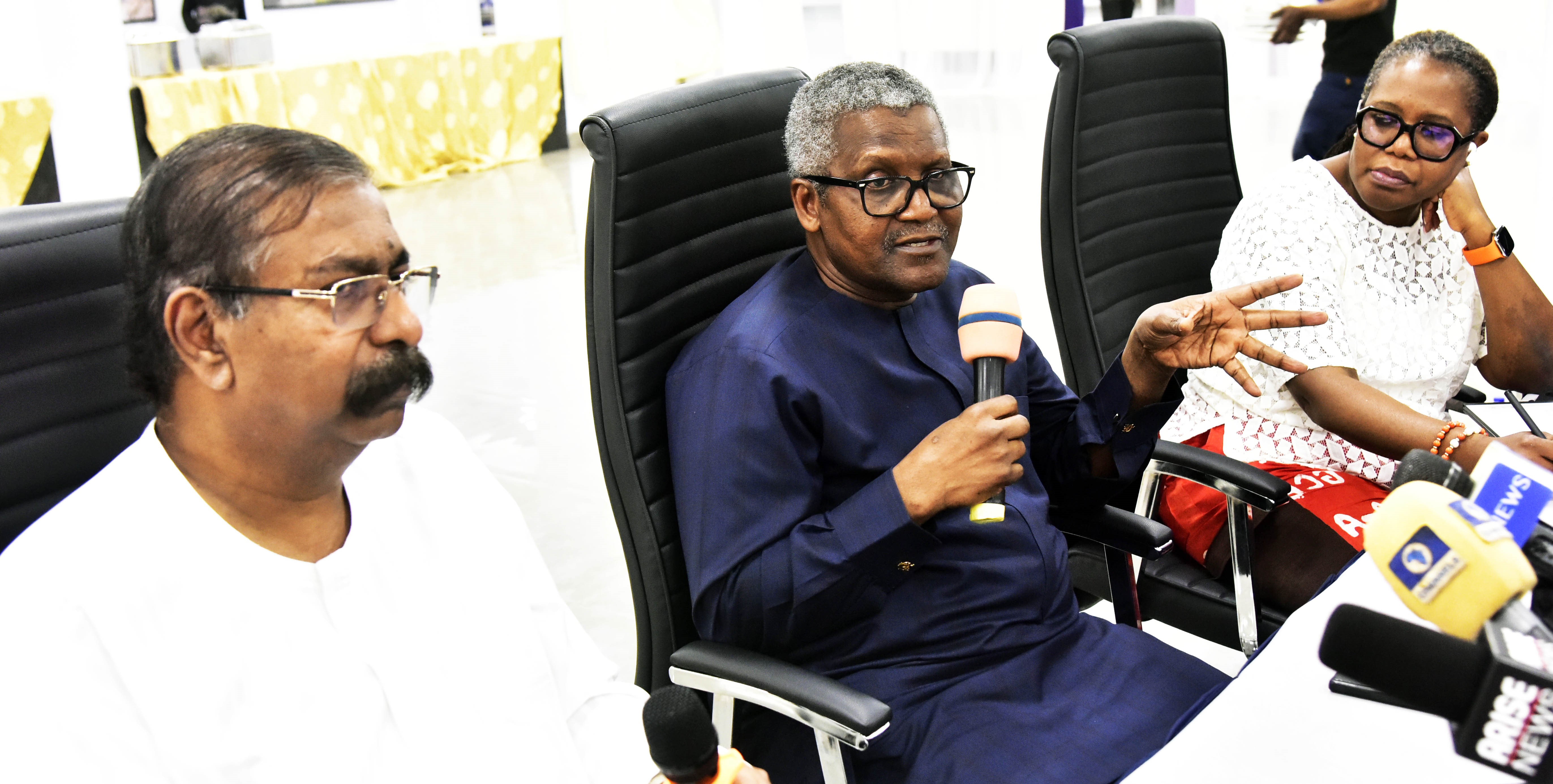 Dangote to Global CEOs: Africans will develop Africa