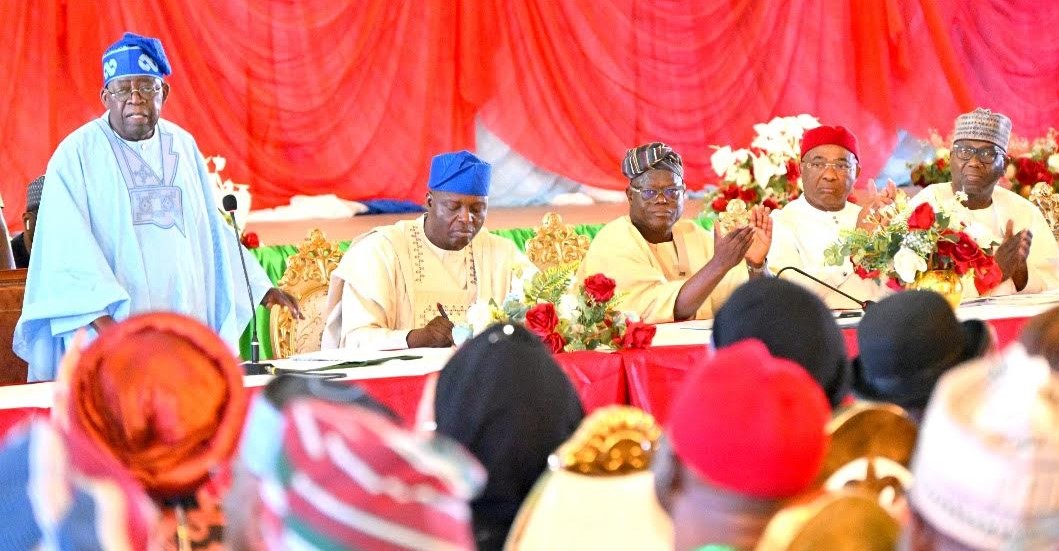 Water the Grass more, deliver Progressive Change to the People, Tinubu charges Governors
