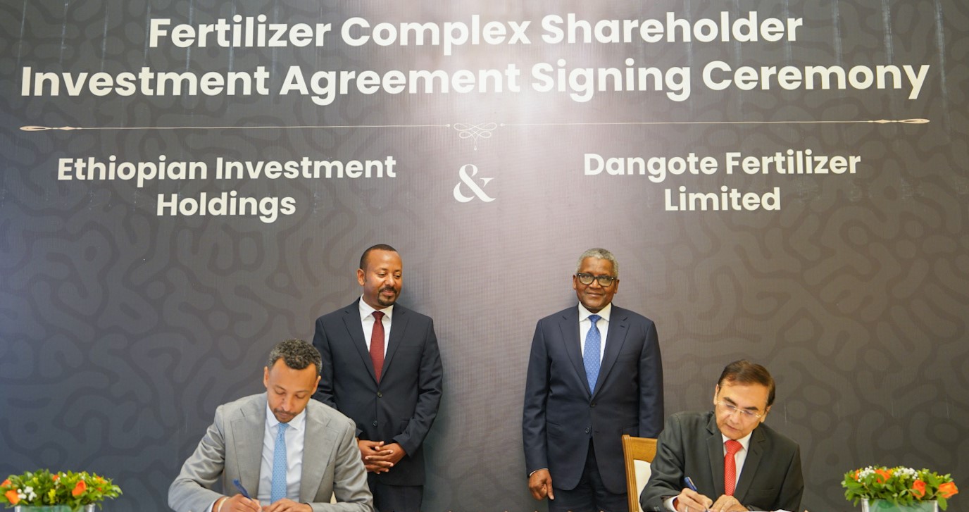 Dangote to build $2.5bn Fertiliser Plant in Ethiopia, maintains 60% Ownership