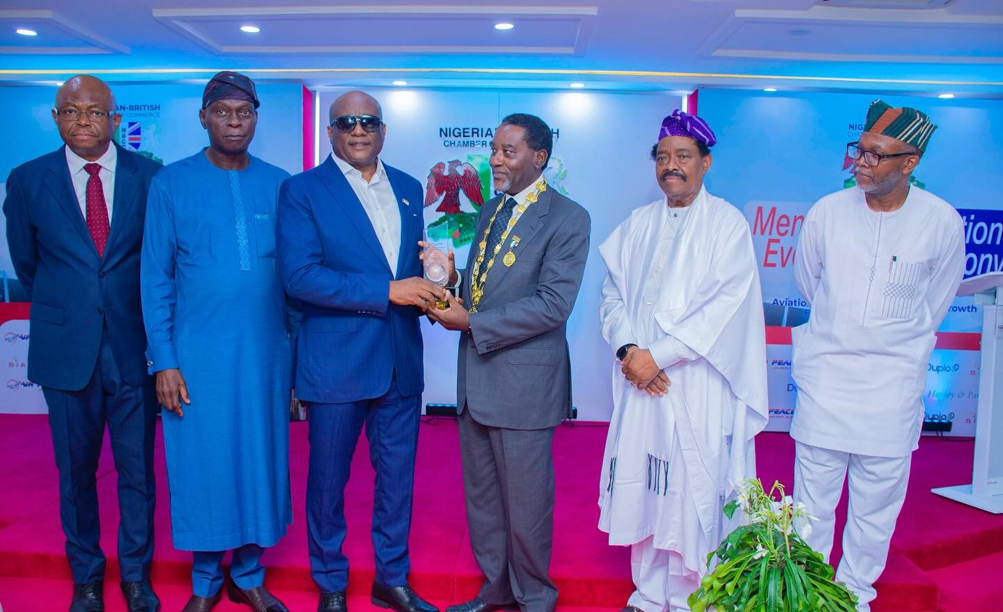 Onyema on why Aviation is a Trade Catalyst as NBCC Inducts Air Peace