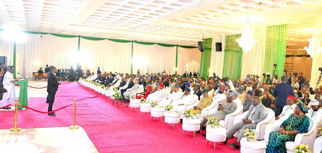 Don't tear down, help build a better Society, Tinubu warns Nigerian Editors