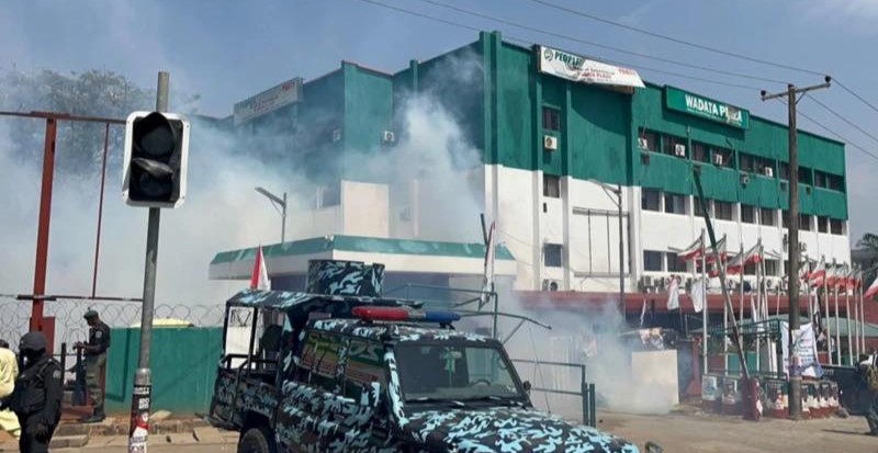 You're a Thug, Wabara slams Wike over 'Wadata Wahala'