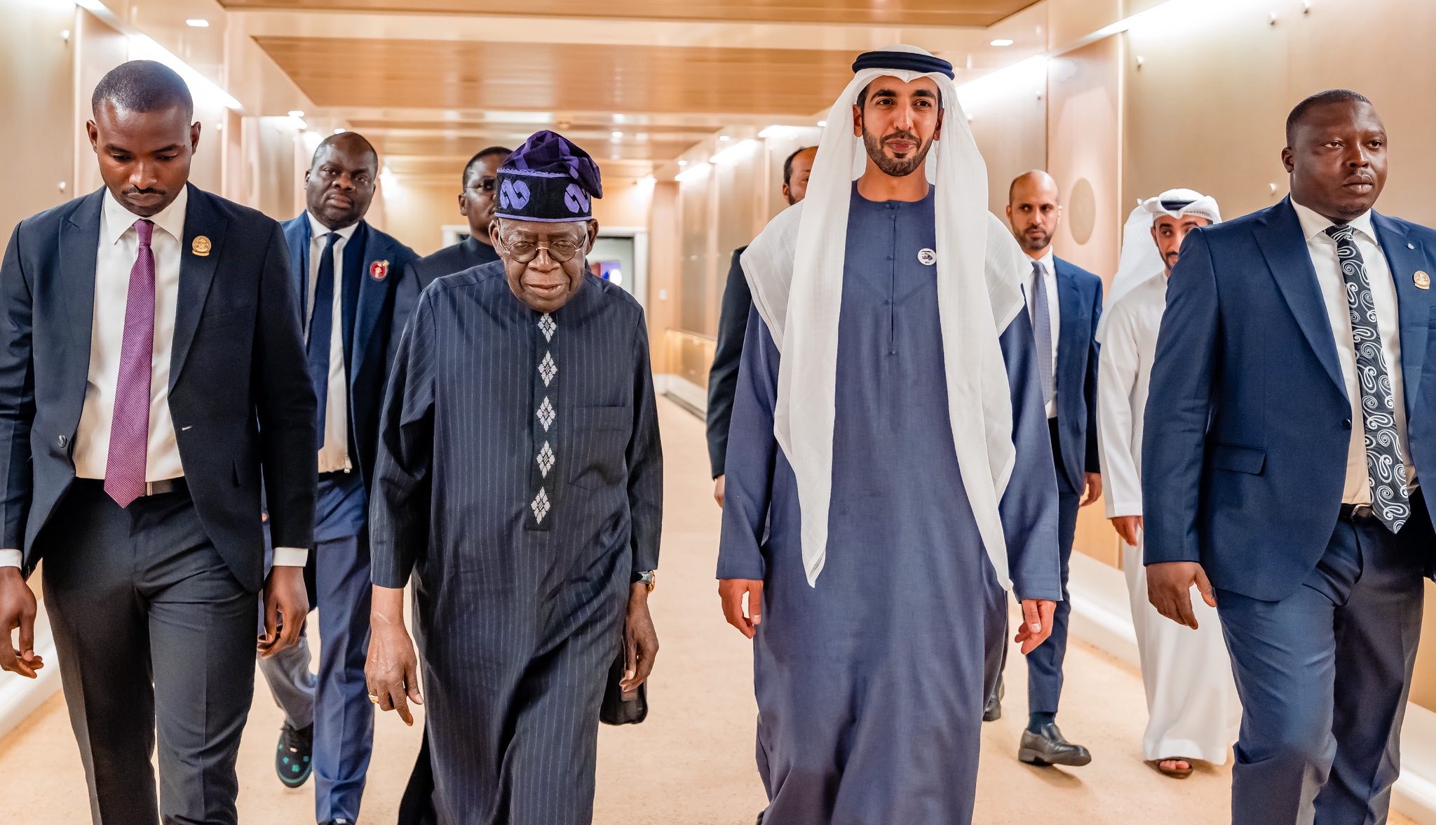 Tinubu hits UAE for 2026 Abu Dhabi Sustainability Summit