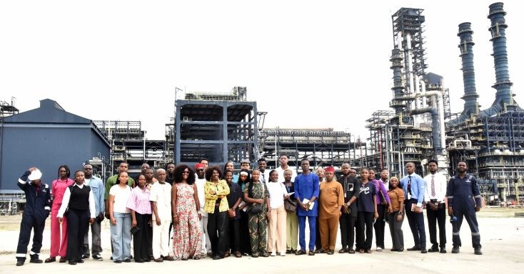 FUTO Students on Visit to Dangote Refinery recount Eye-opening Experiences
