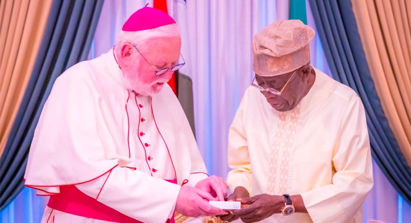 Nigeria has recorded significant progress in Fight against Insecurity, Tinubu tells Archbishop of The Holy See