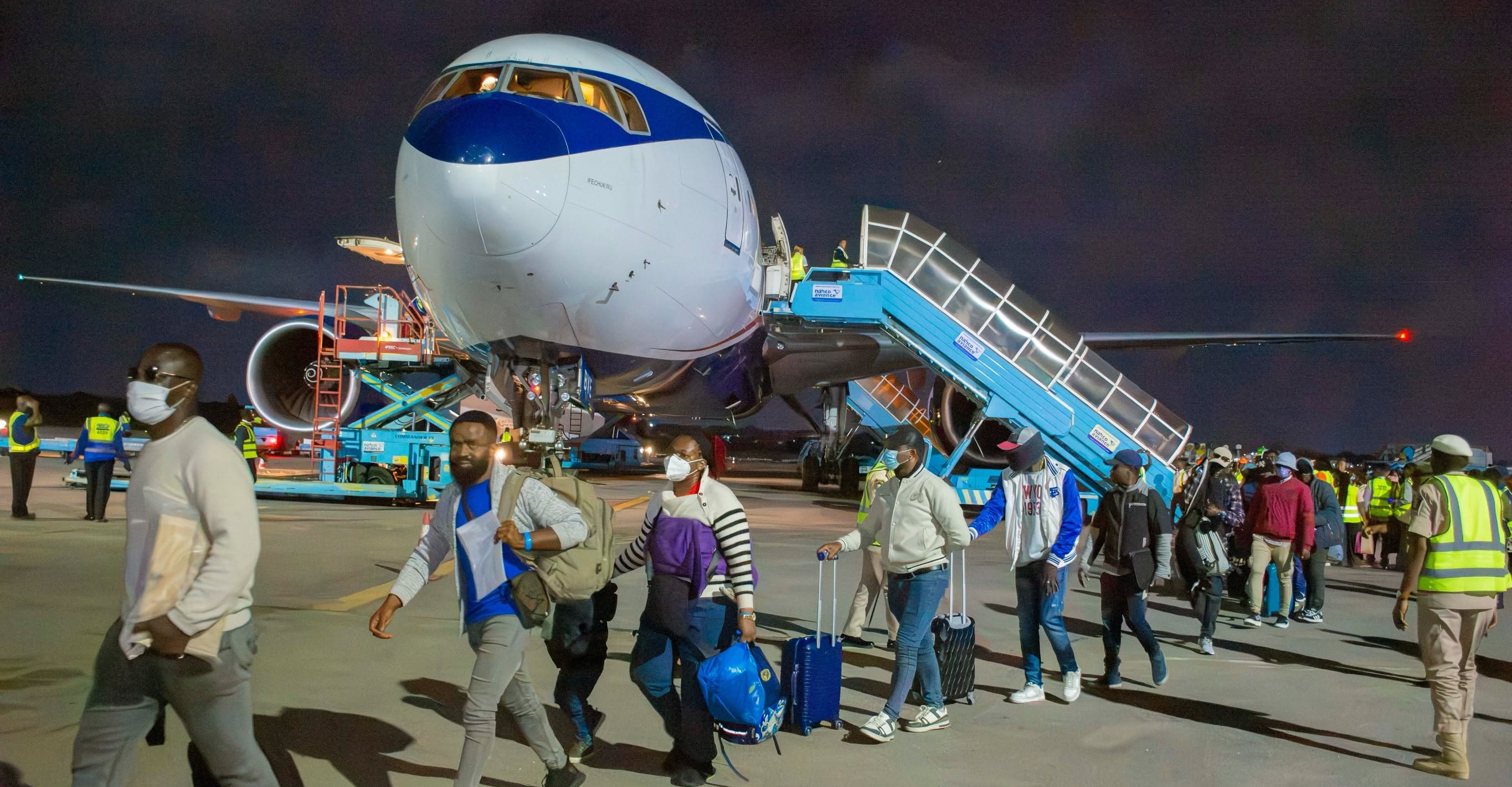 How Air Peace concluded Evacuation of Final Batch of 308 Nigerians from South Africa