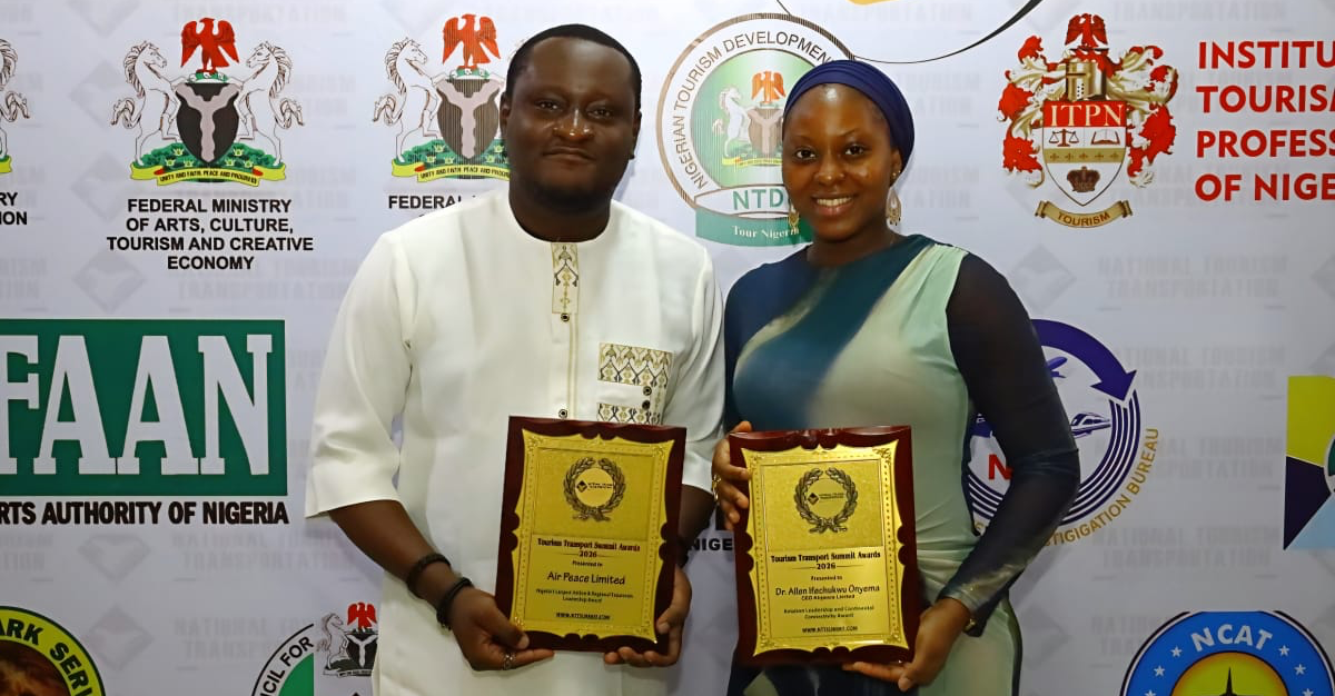 Air Peace, Allen Onyema bag Top Honours at NTTSE 2026 ahead of Landmark Regional Expansion