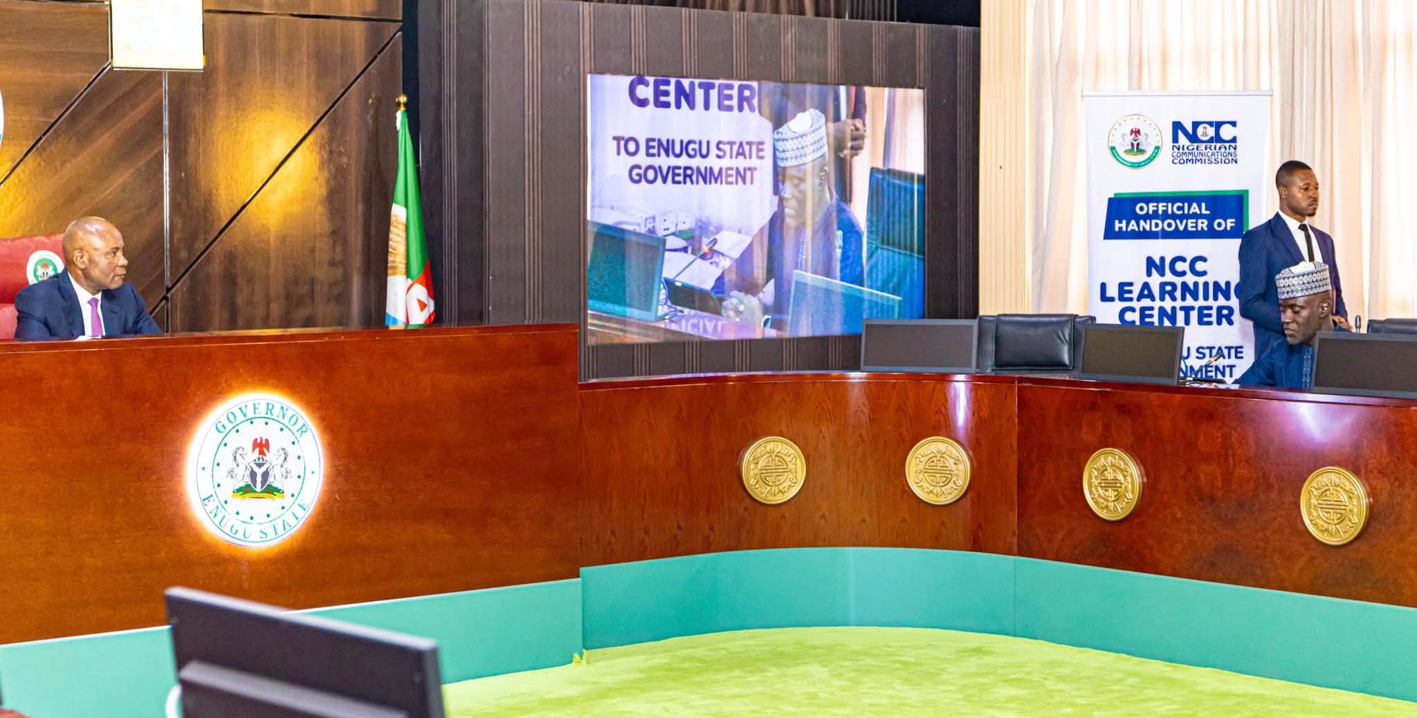 Enugu State Government receives 2 Digital Facilities from NCC
