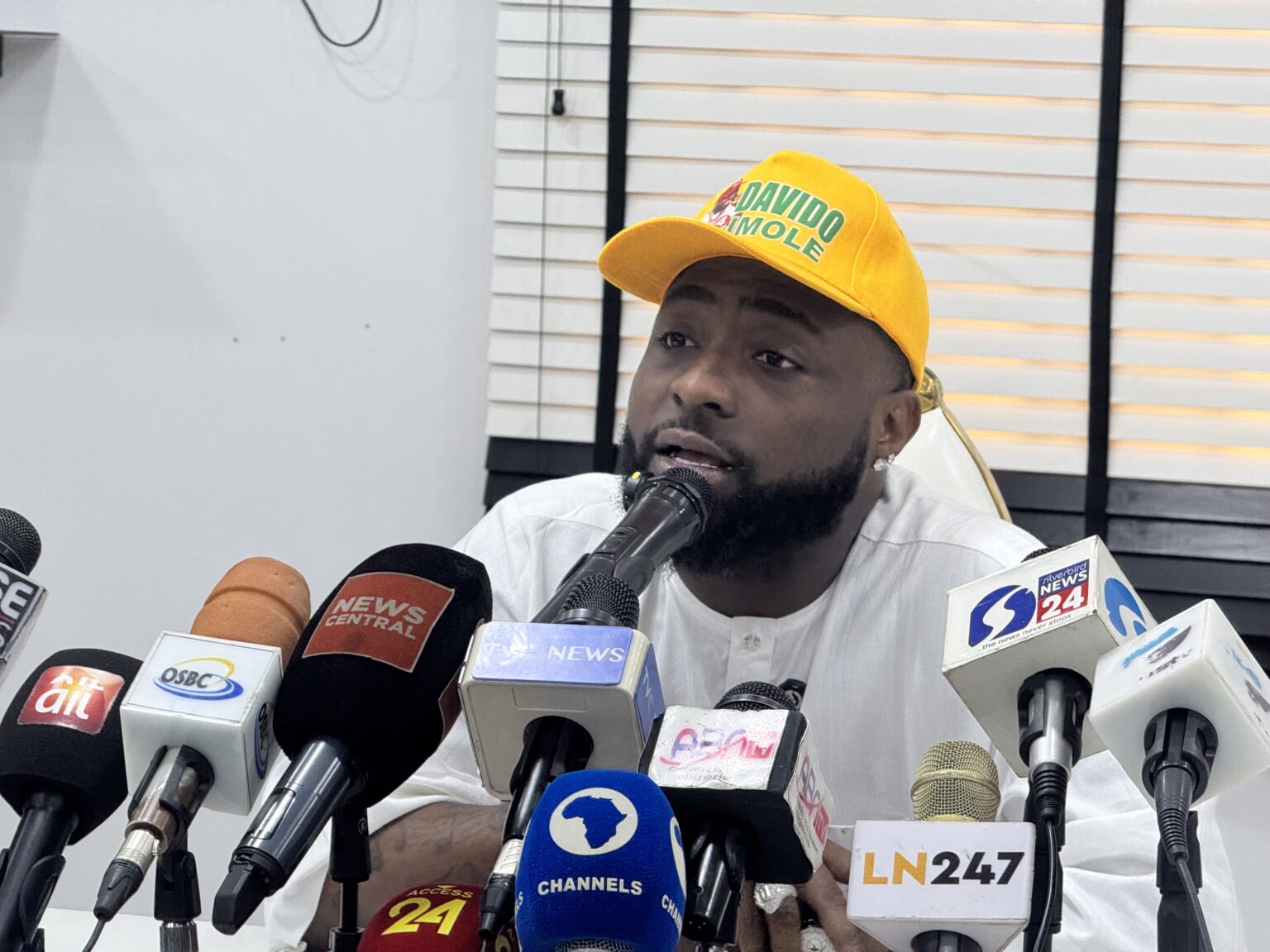 Davido: With what my family went through before the Election, forgiving is very hard for me, but...
