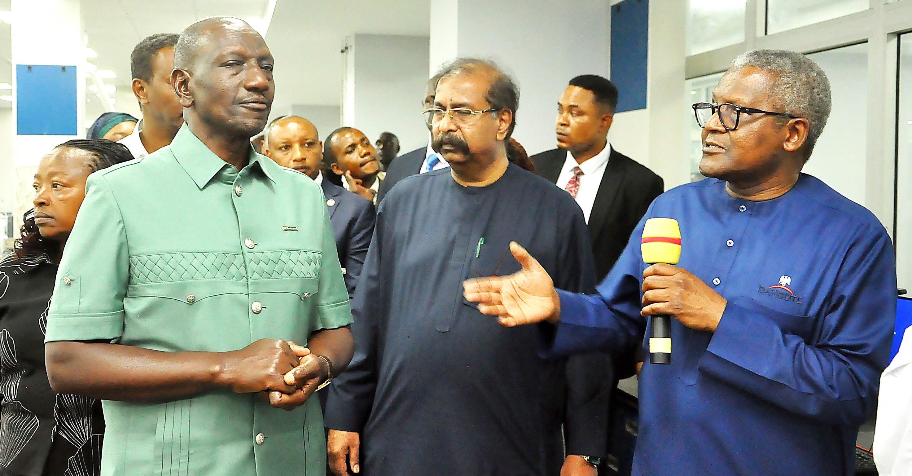 Dangote Group accelerates African Expansion, targets $36bn Revenue as Kenyan President calls Refinery a Masterpiece